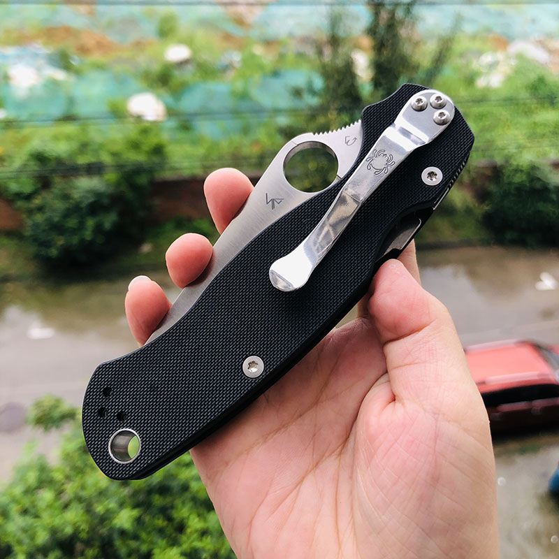 Spyderco C81GPLE2 CPM-S30V钢 G10柄 1180