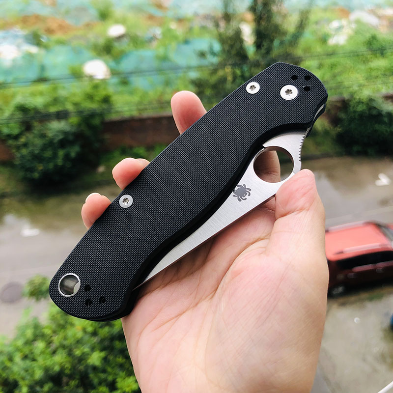 Spyderco C81GPLE2 CPM-S30V钢 G10柄 1180