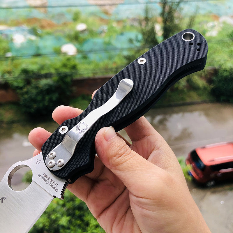 Spyderco C81GPLE2 CPM-S30V钢 G10柄 1180