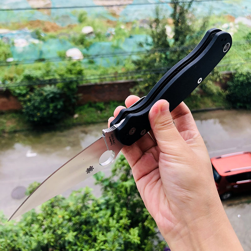Spyderco C81GPLE2 CPM-S30V钢 G10柄 1180