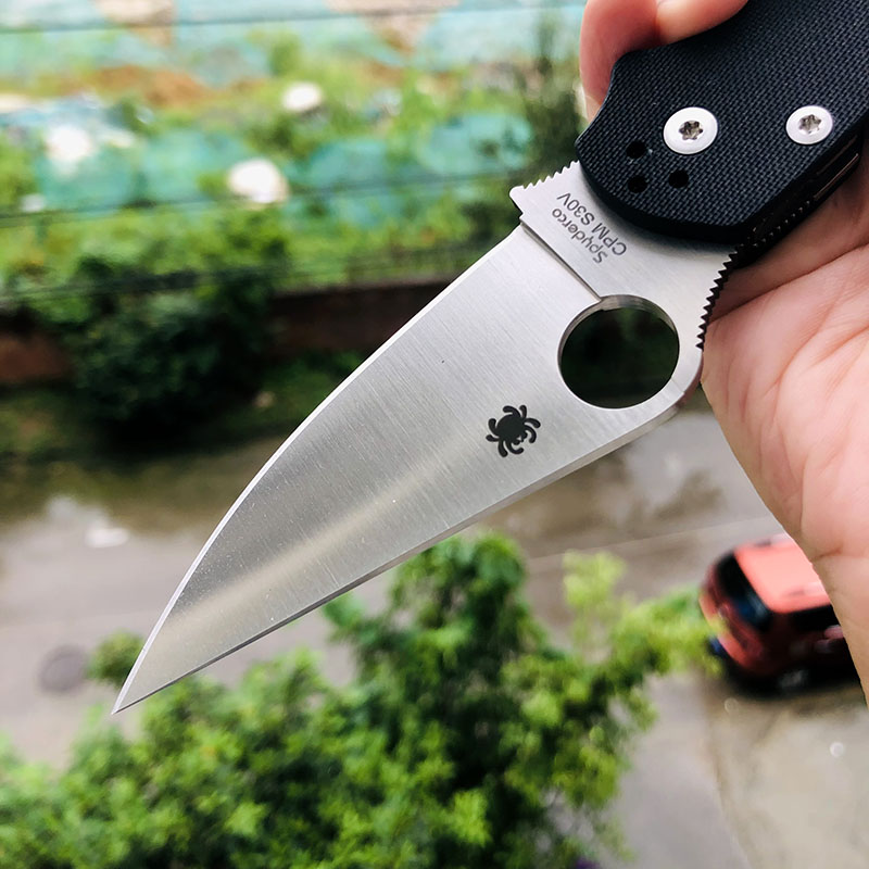 Spyderco C81GPLE2 CPM-S30V钢 G10柄 1180