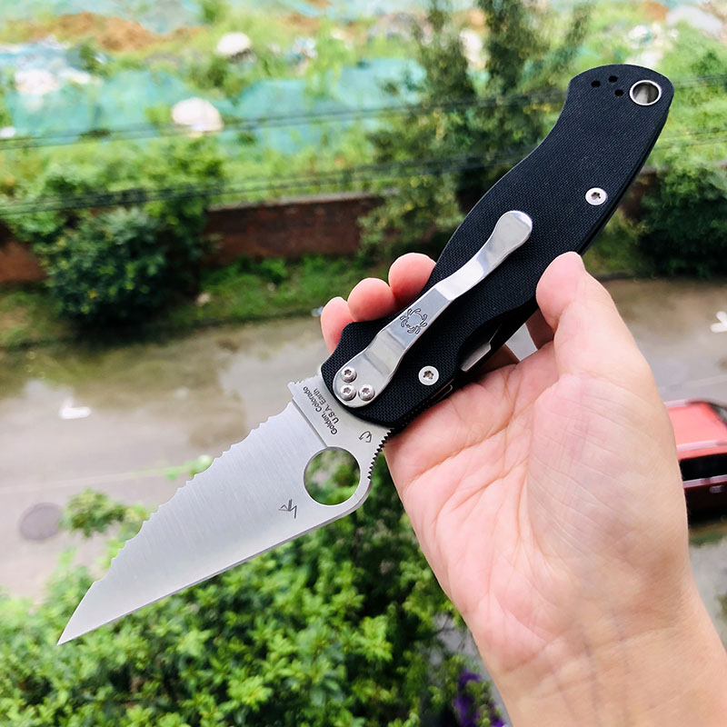 Spyderco C81GS2 CPM-S30V钢 G10手柄 1180
