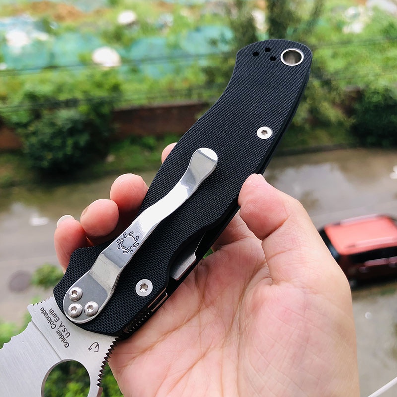 Spyderco C81GS2 CPM-S30V钢 G10手柄 1180