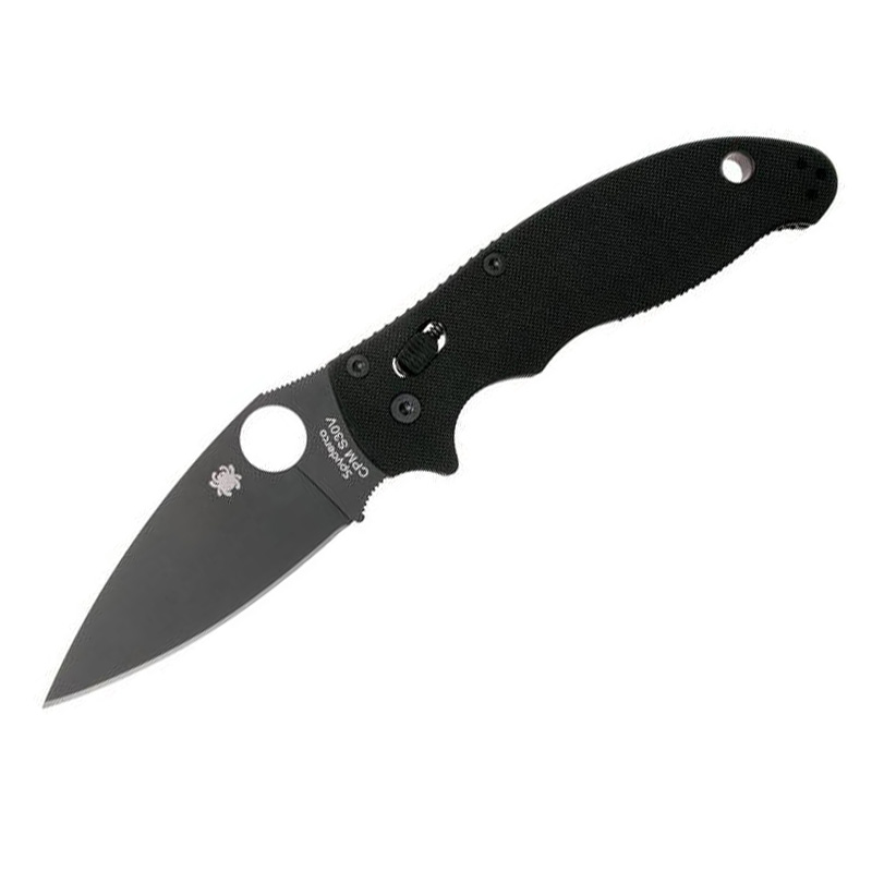 spyderco C101GPBBK2 S30V钢 G10柄 1380