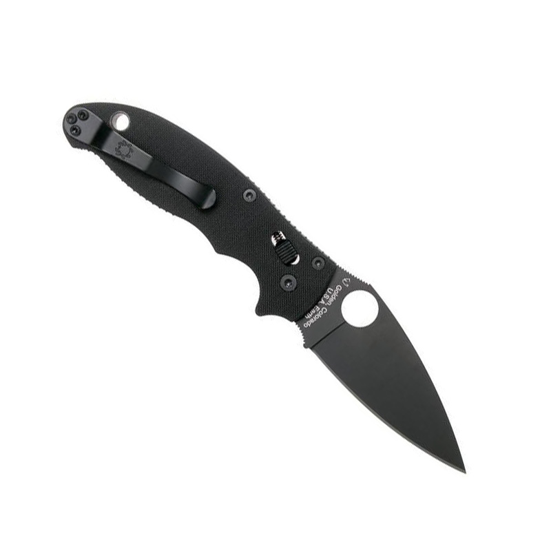 spyderco C101GPBBK2 S30V钢 G10柄 1380