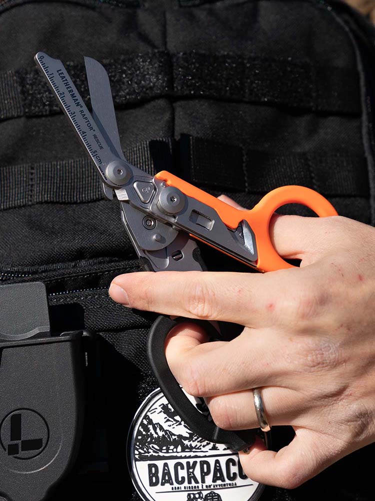Leatherman 莱泽曼急救专家多功能工具剪刀 832170 橘黑