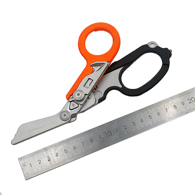 Leatherman 莱泽曼急救专家多功能工具剪刀 832170 橘黑