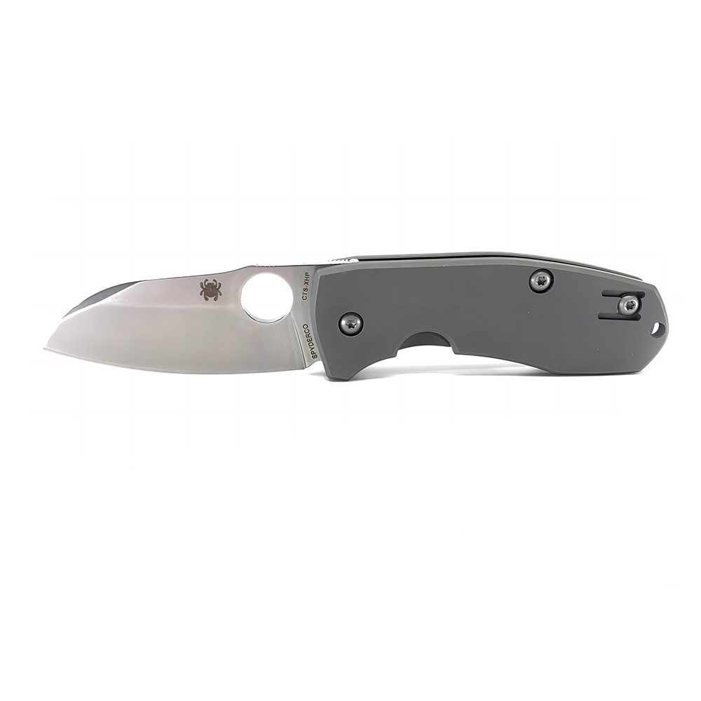 Spyderco C158TIP2 CTS-XHP钢 钛合金柄 2180