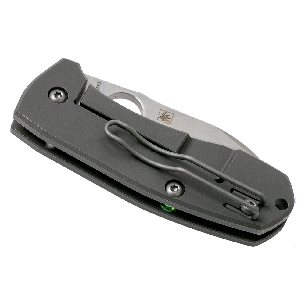 Spyderco C158TIP2 CTS-XHP钢 钛合金柄 2180