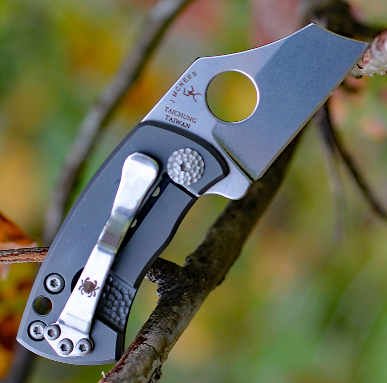 spyderco C236TIP CTS-XHP钢 钛合金柄 1460