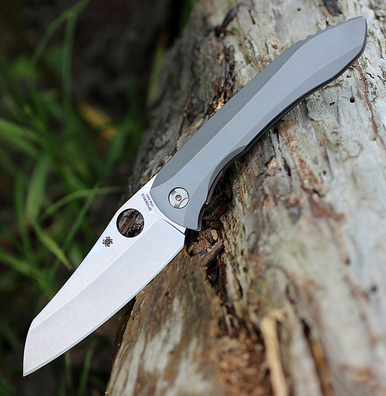 spyderco C238TIP CPM-S90V钢 钛合金柄 4800