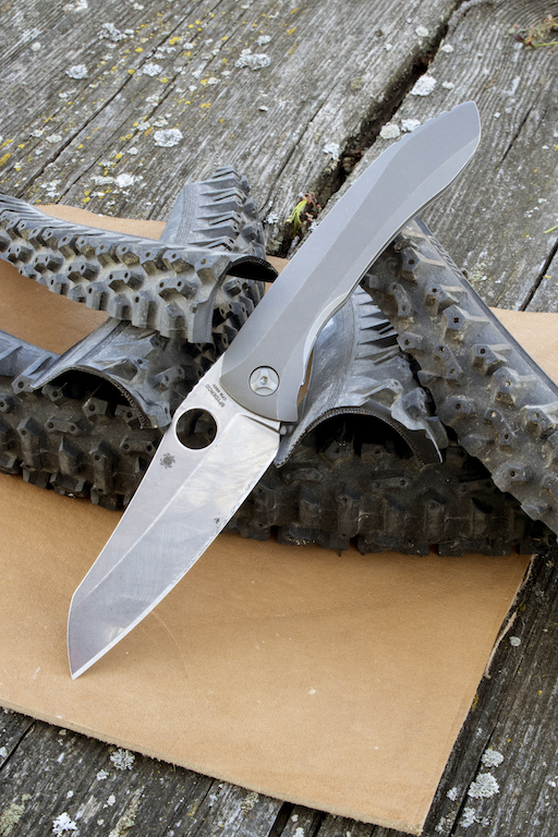 spyderco C238TIP CPM-S90V钢 钛合金柄 4800