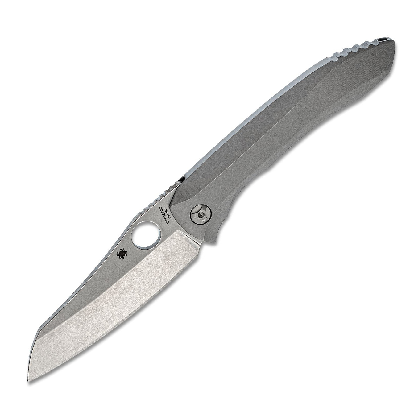 spyderco C238TIP CPM-S90V钢 钛合金柄 4800