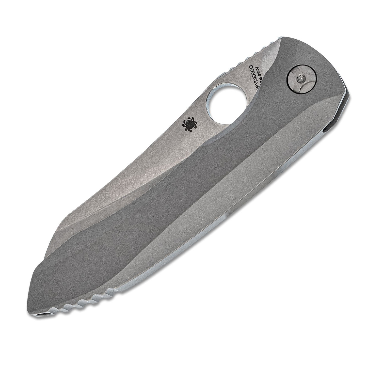 spyderco C238TIP CPM-S90V钢 钛合金柄 4800