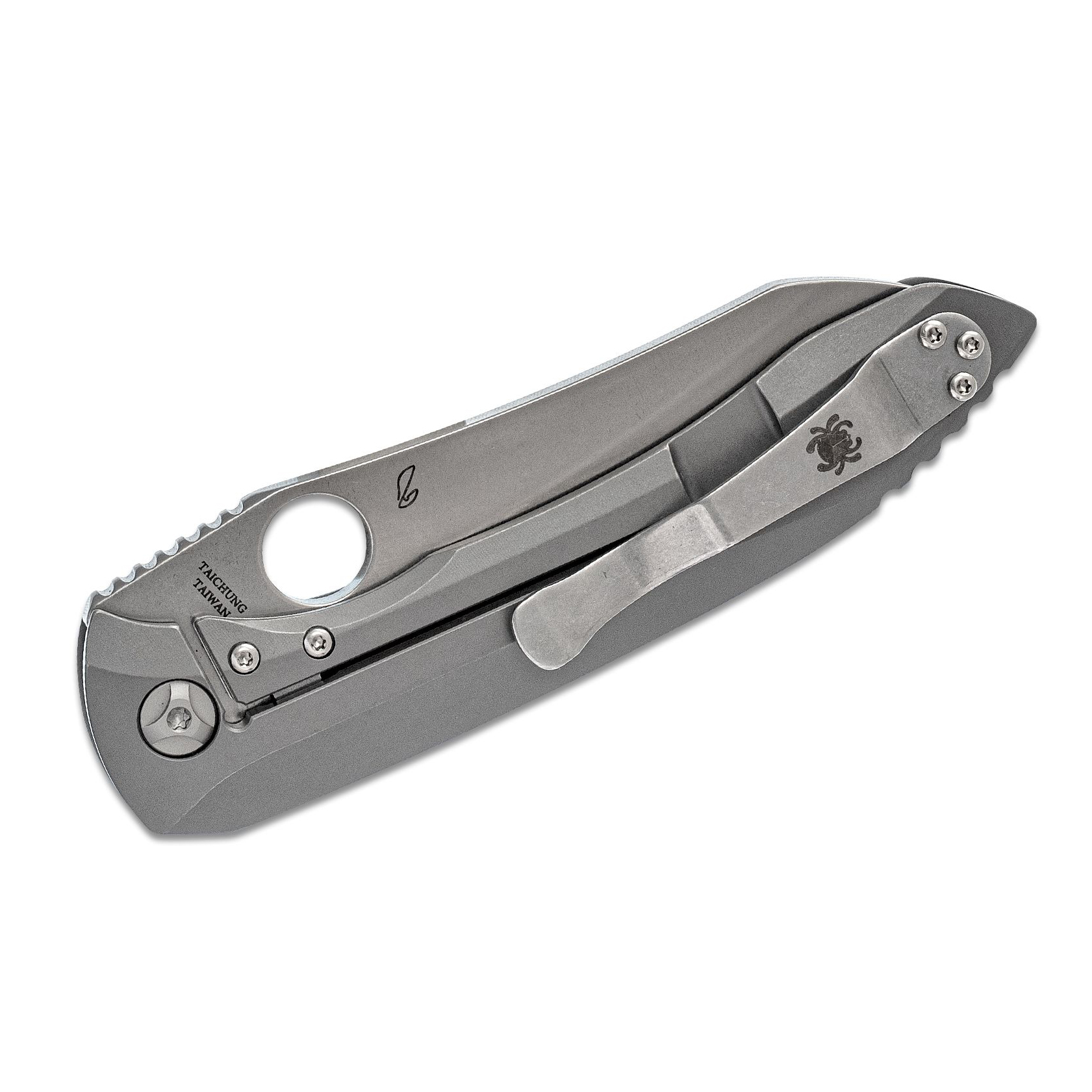 spyderco C238TIP CPM-S90V钢 钛合金柄 4800