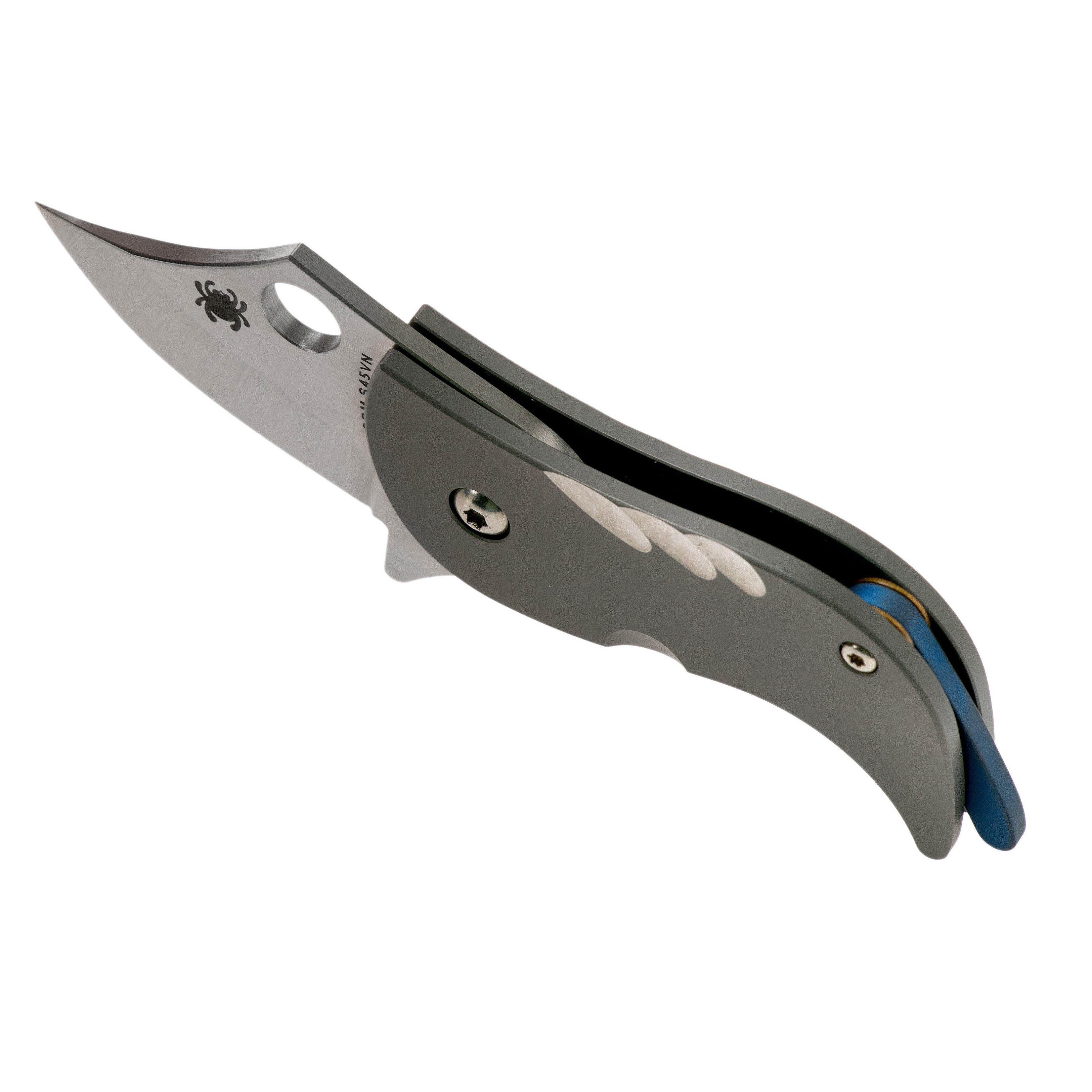 spyderco C256tip CPM-S45VN钢 钛合金柄  1600