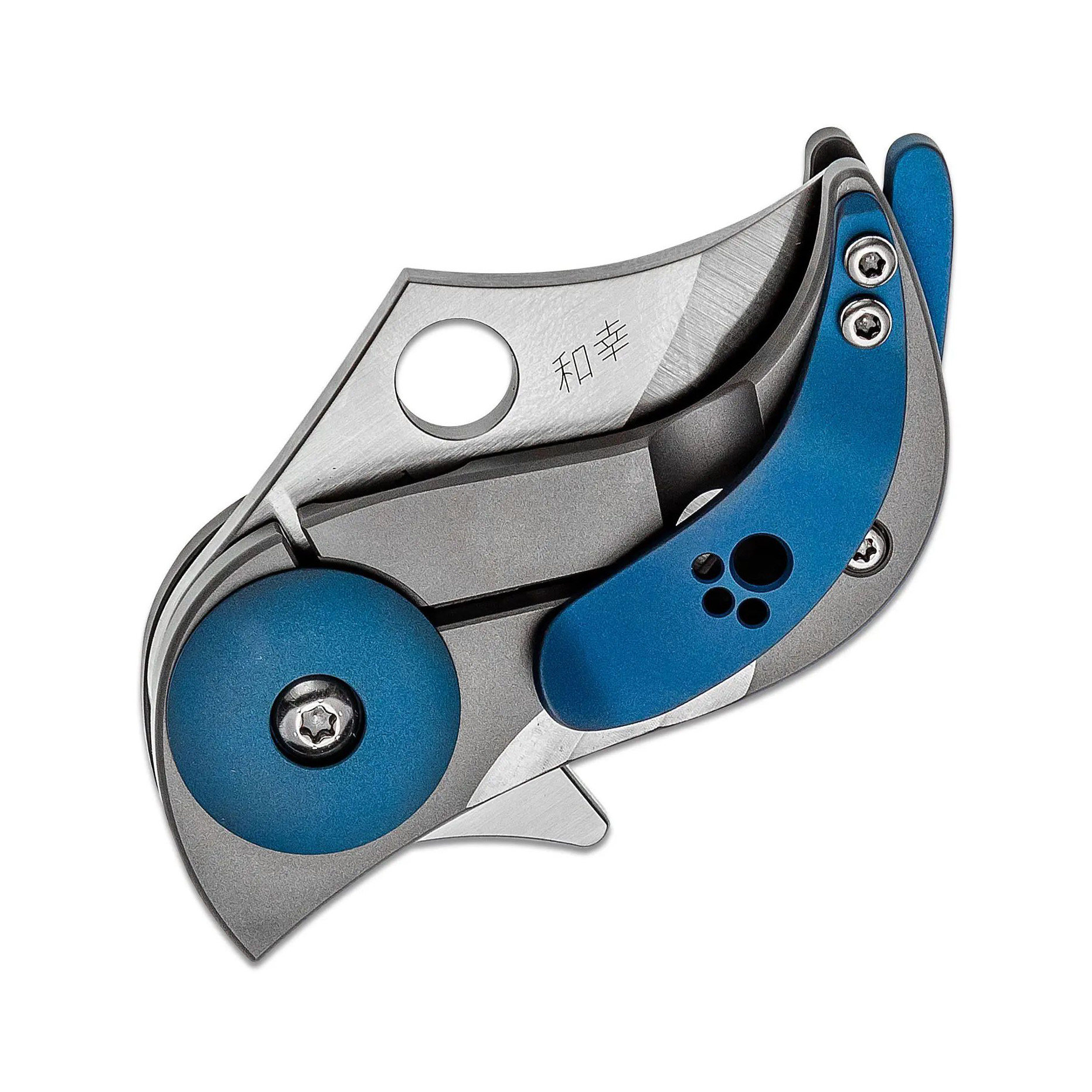 spyderco C256tip CPM-S45VN钢 钛合金柄  1600