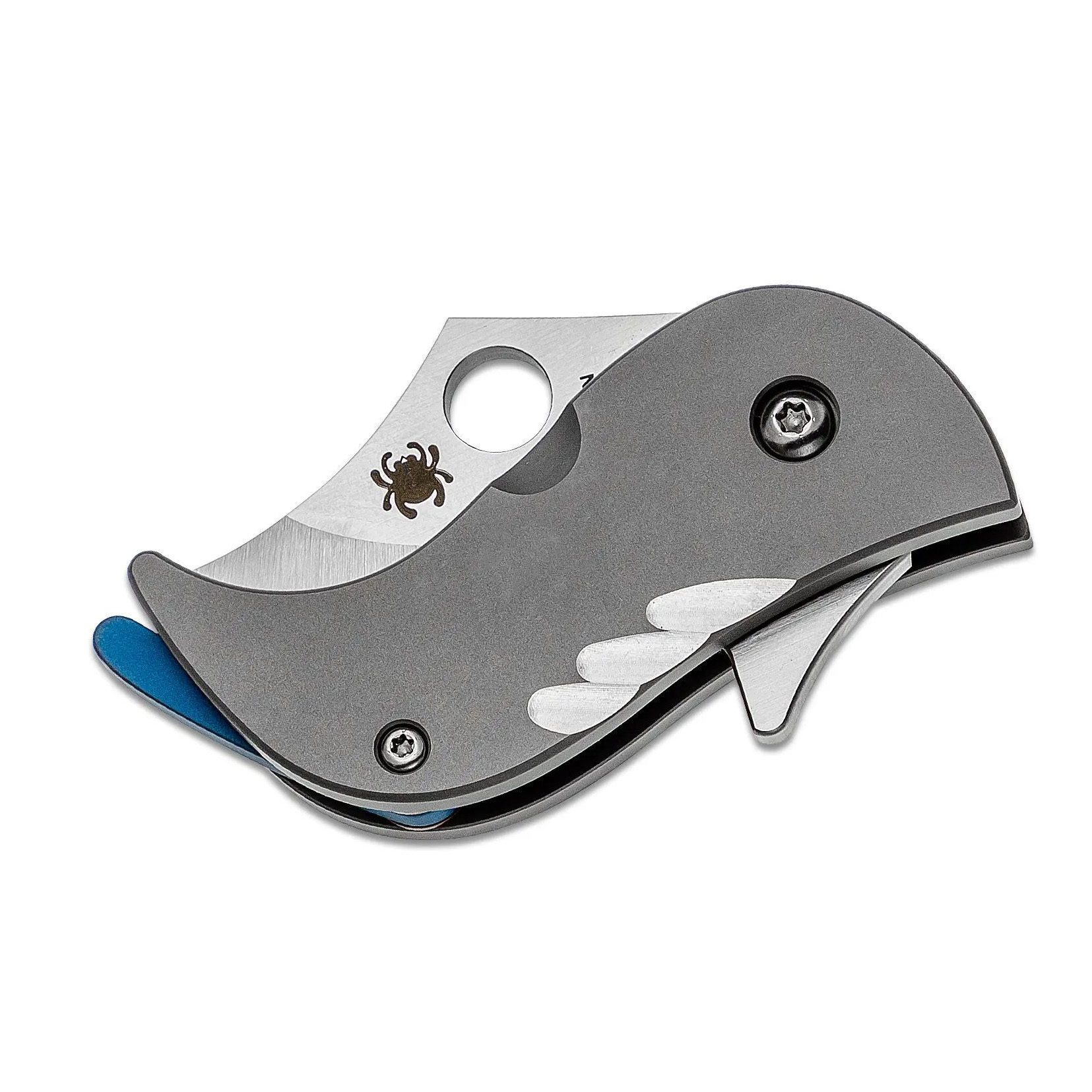 spyderco C256tip CPM-S45VN钢 钛合金柄  1600