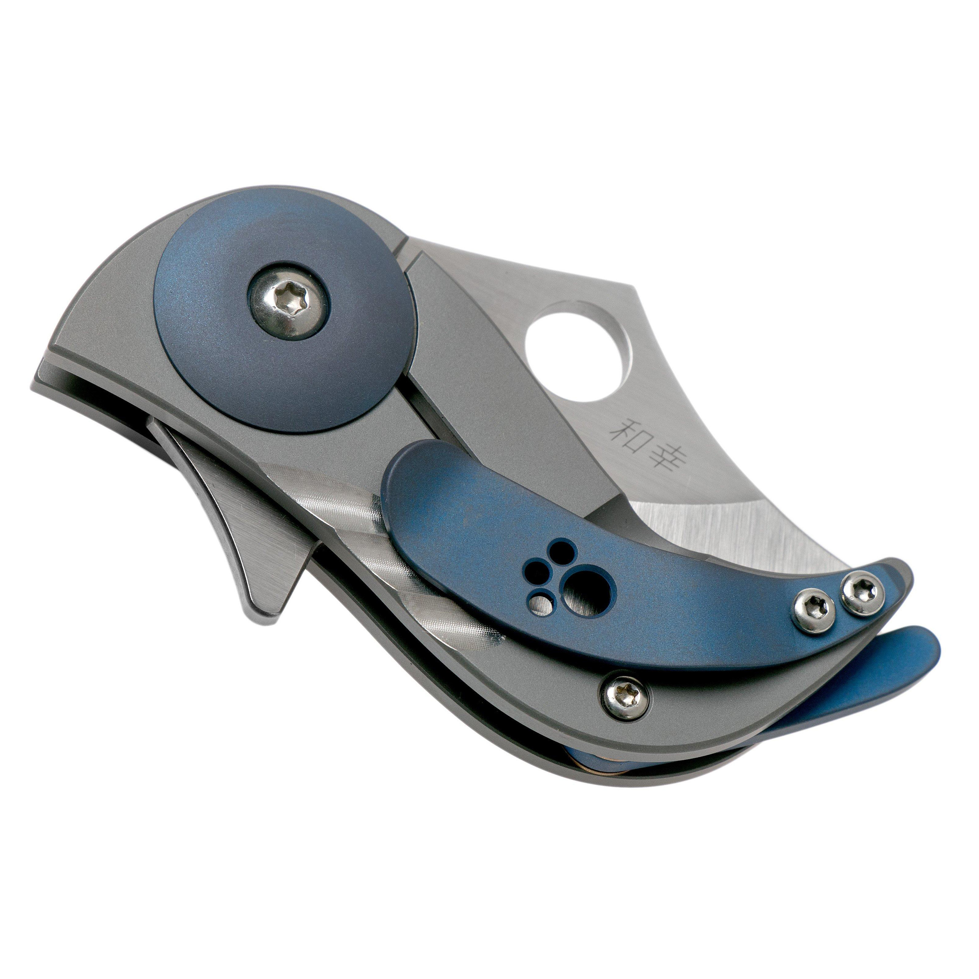 spyderco C256tip CPM-S45VN钢 钛合金柄  1600