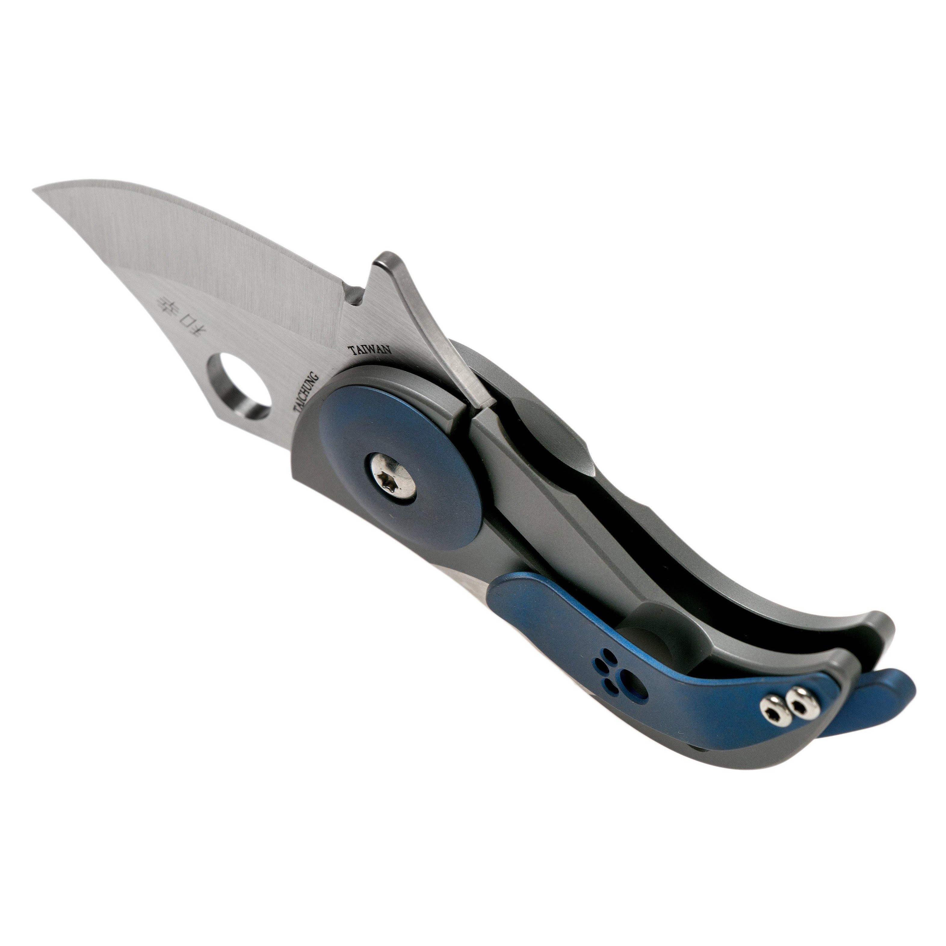 spyderco C256tip CPM-S45VN钢 钛合金柄  1600