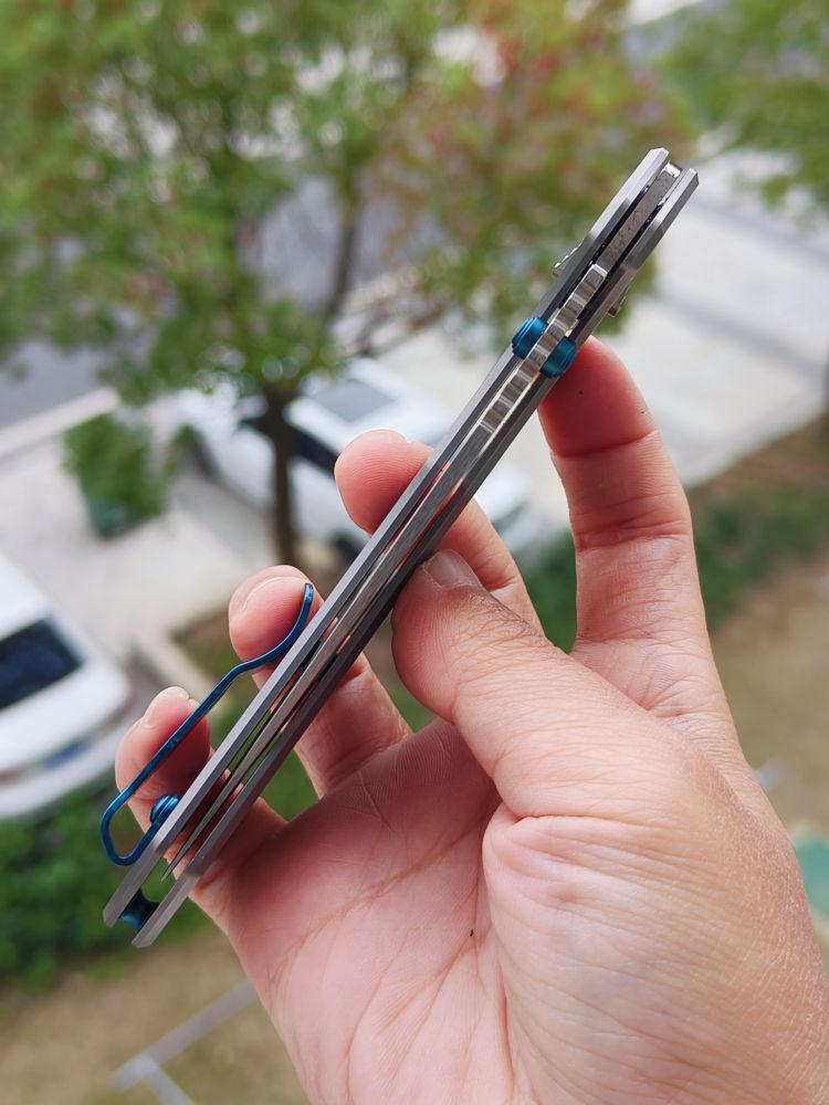 benchmade 748 M390钢 钛合金柄 3980