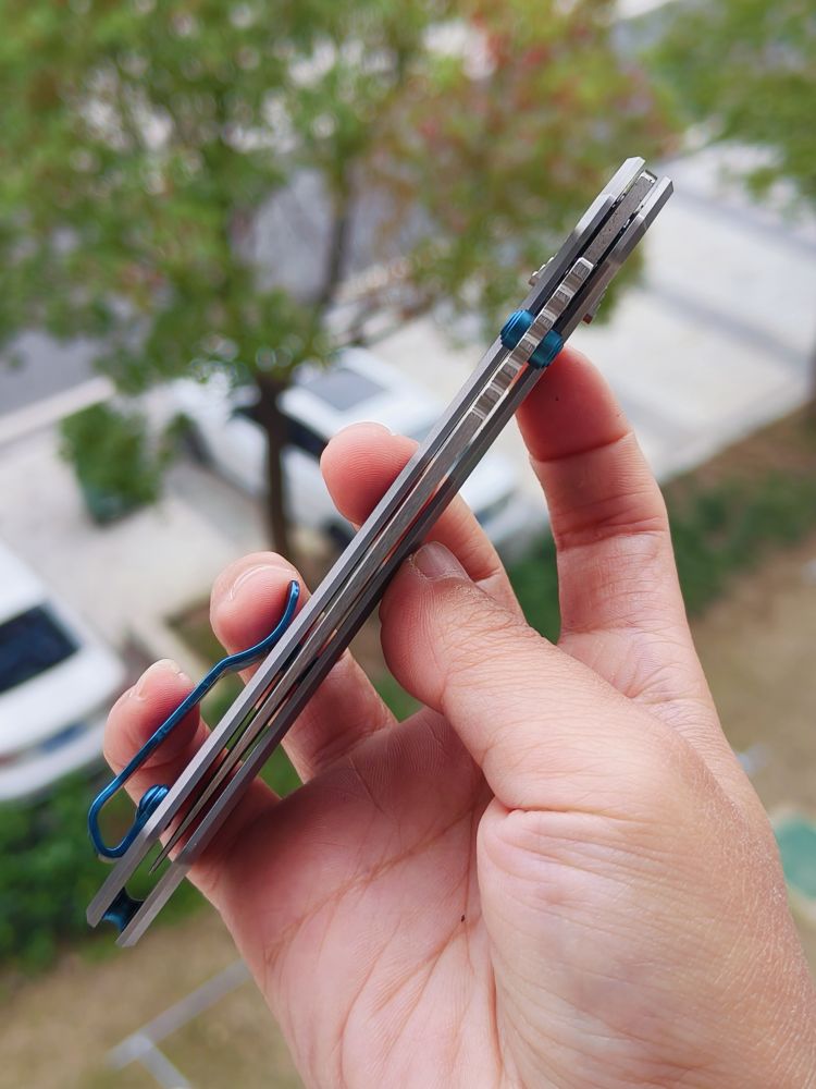 benchmade 748 M390钢 钛合金柄 3980