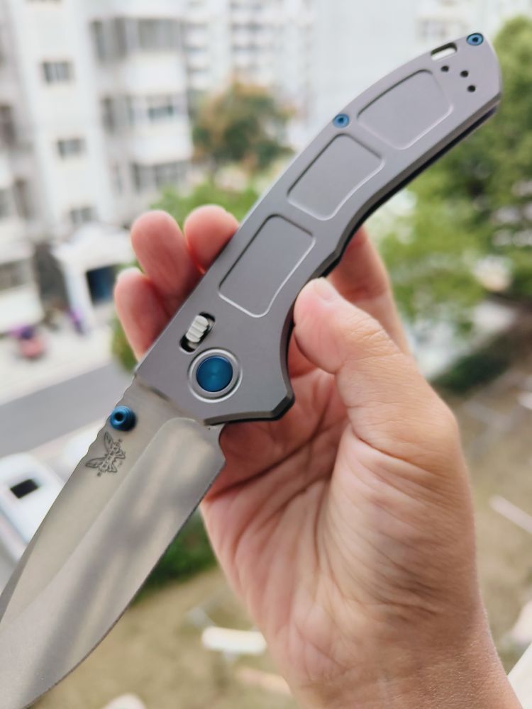benchmade 748 M390钢 钛合金柄 3980