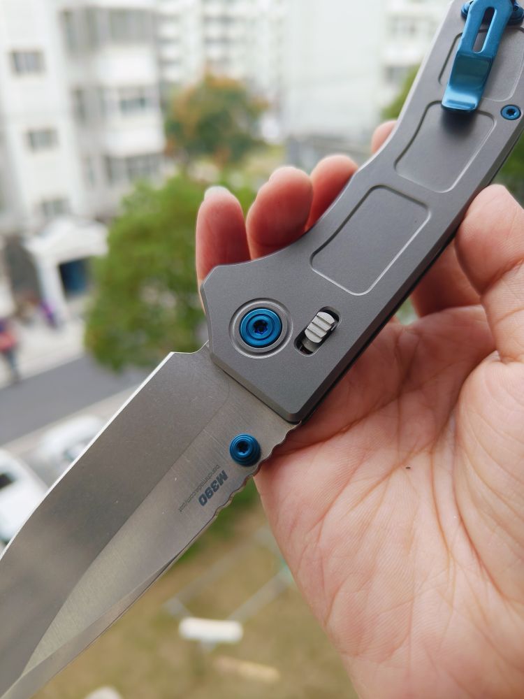 benchmade 748 M390钢 钛合金柄 3980