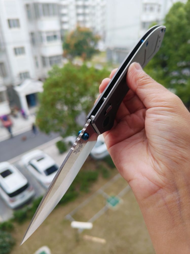 benchmade 748 M390钢 钛合金柄 3980
