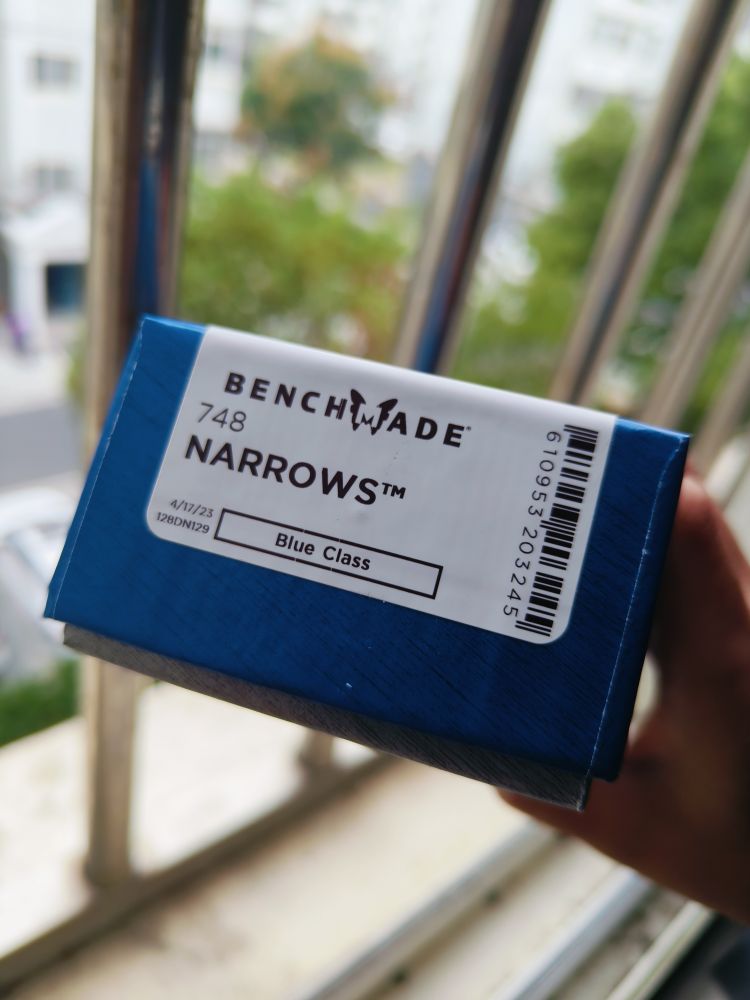 benchmade 748 M390钢 钛合金柄 3980