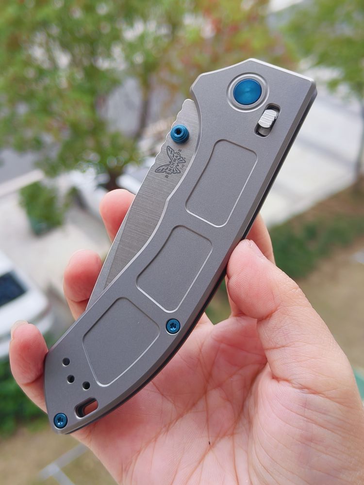 benchmade 748 M390钢 钛合金柄 3980