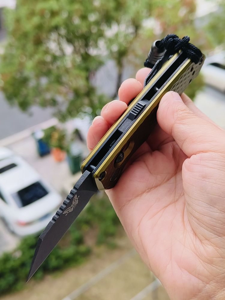 benchmade 2950BK-2 CPM-M4钢 铝合金柄 自动 2270