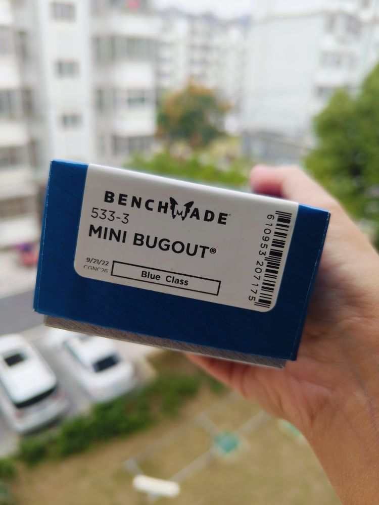benchmade Mini Bugout 533-3 CPM-S90V钢 碳纤维柄 2250