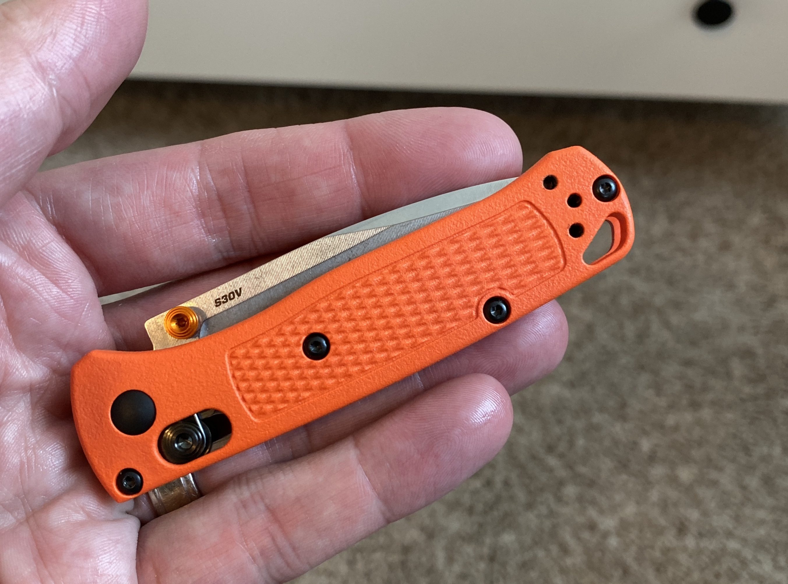 benchmade Mini Bugout 533 CPM-S30V钢 高性能聚酰胺手柄 1180