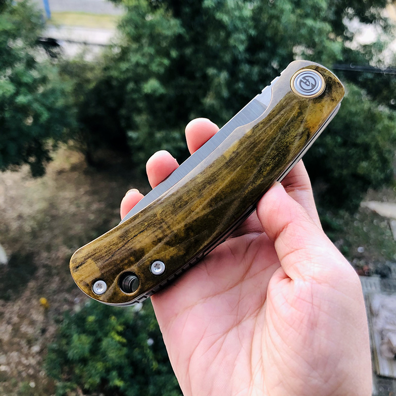 Maxace Knives 甲壳虫 S90V钢 牛骨柄 880