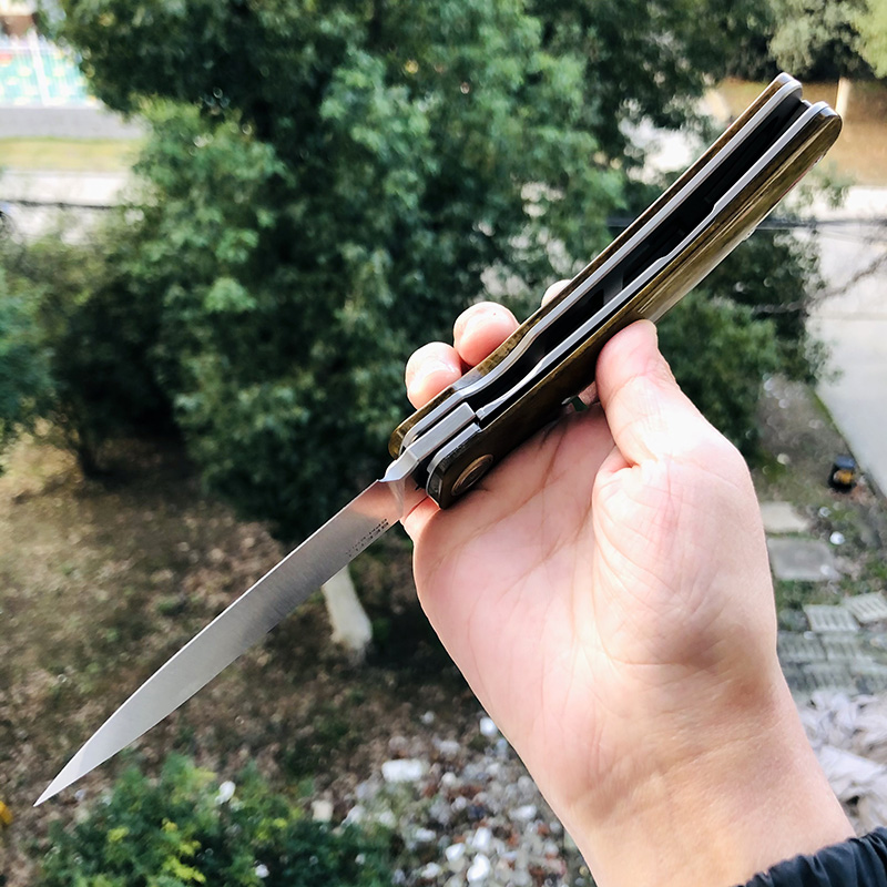 Maxace Knives 甲壳虫 S90V钢 牛骨柄 880