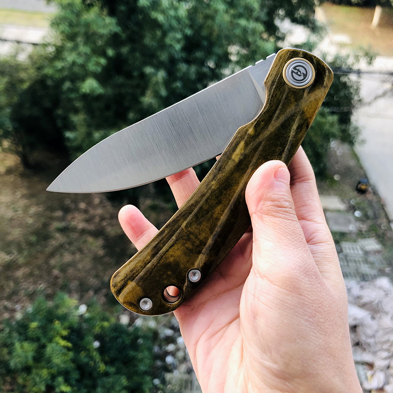 Maxace Knives 甲壳虫 S90V钢 牛骨柄 880