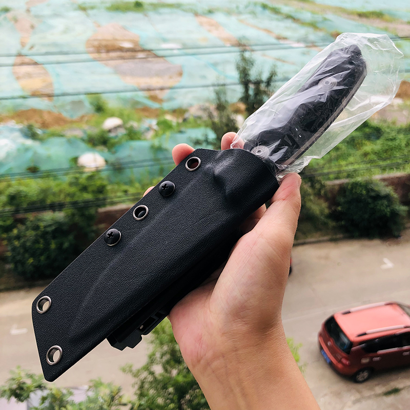Maxace Knives 巴尔 V4E钢 黑色G10柄 800