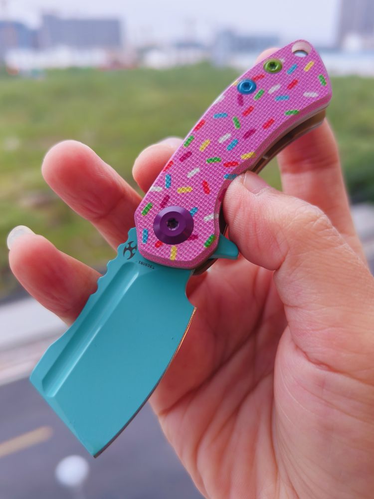 Kansept Knives 154CM钢 G10柄 甜甜圈折刀 T3030B1 460