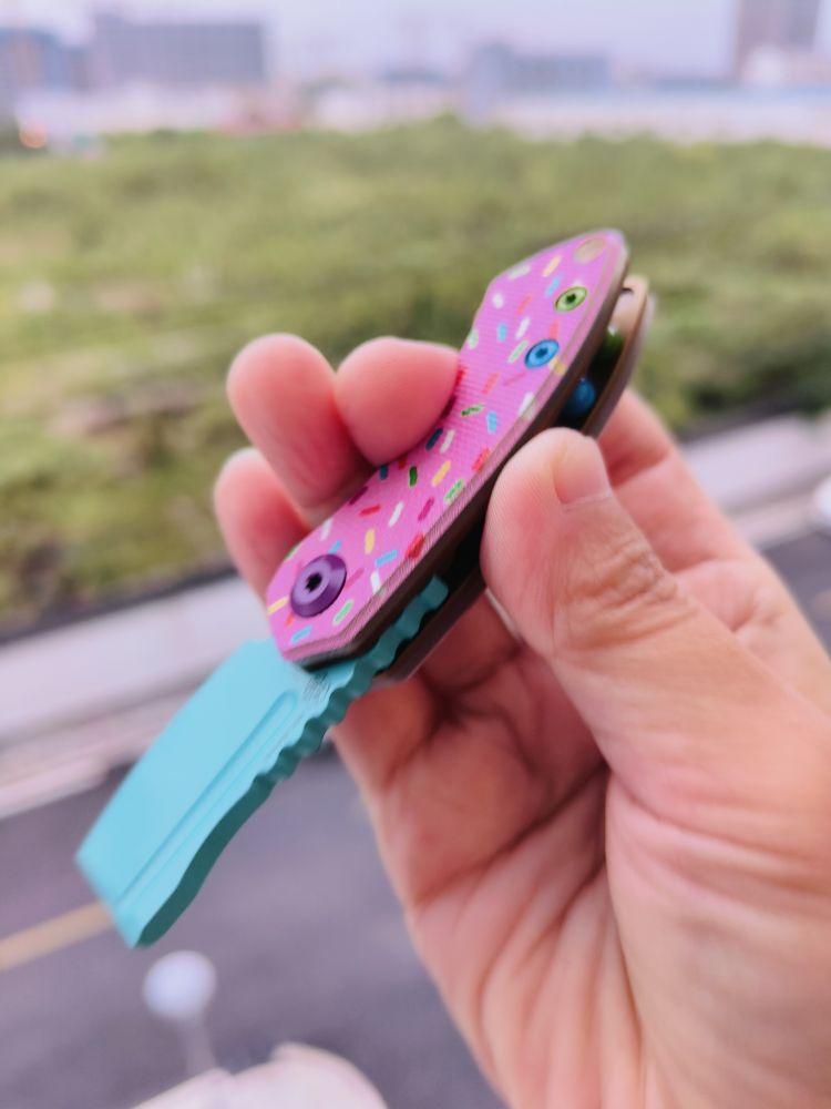 Kansept Knives 154CM钢 G10柄 甜甜圈折刀 T3030B1 460