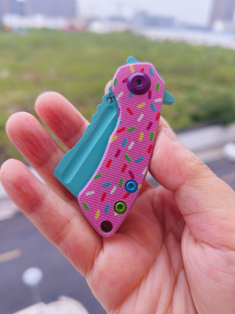 Kansept Knives 154CM钢 G10柄 甜甜圈折刀 T3030B1 460