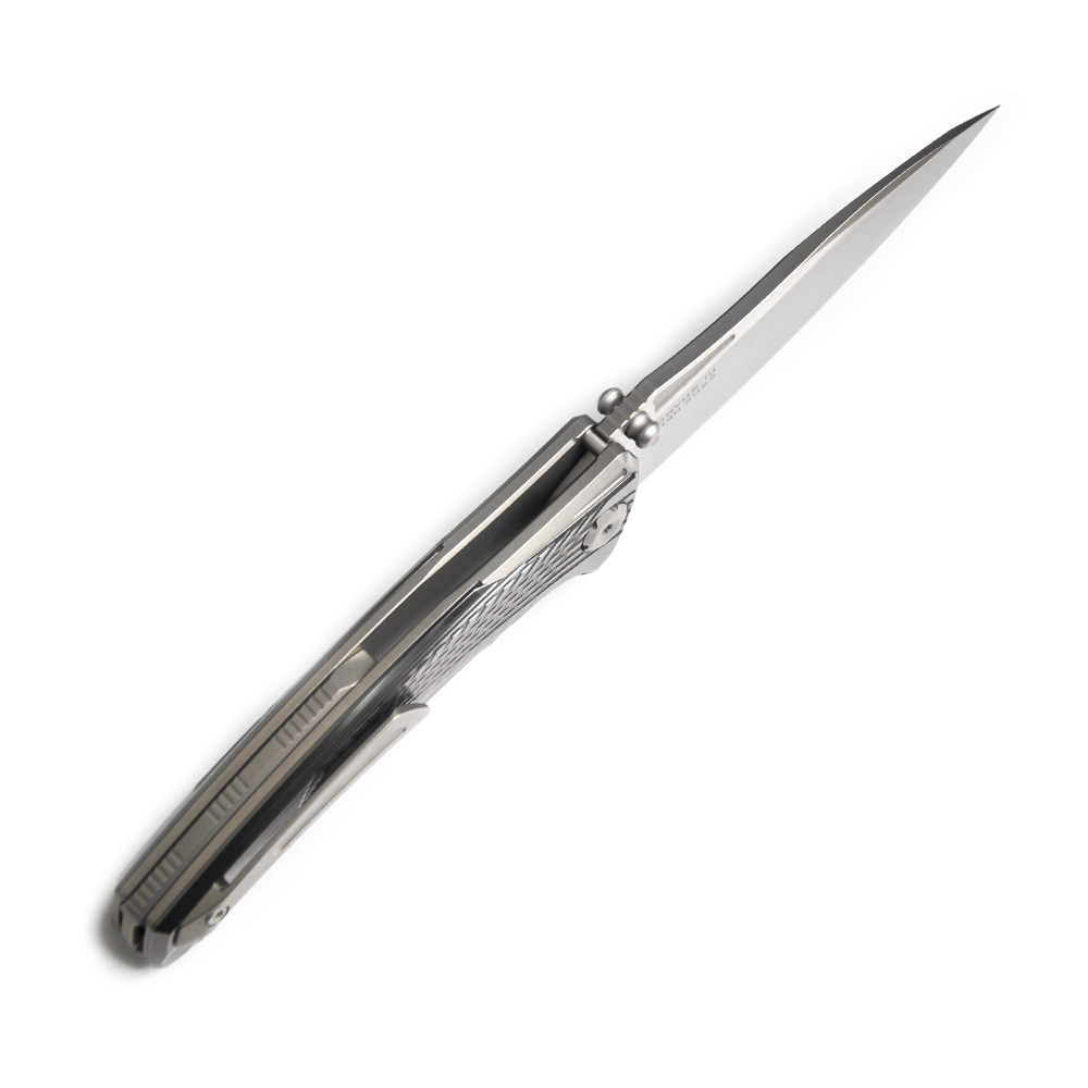 Maxace Knives 渡鸦三代 M390钢 钛柄镶嵌锆 1680