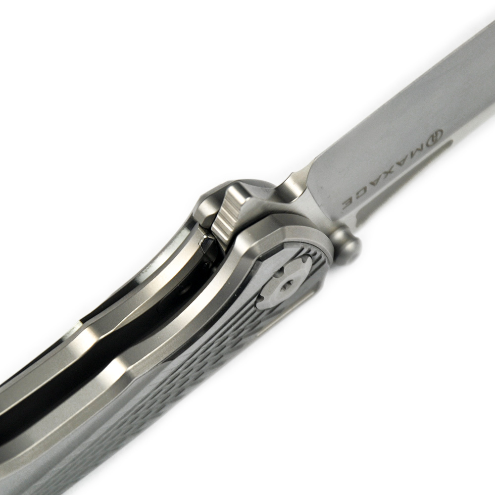 Maxace Knives 渡鸦三代 M390钢 钛柄镶嵌锆 1680