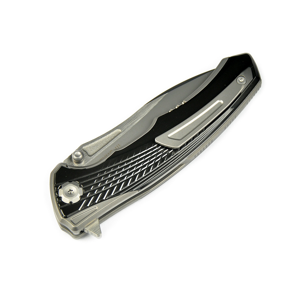 Maxace Knives 渡鸦三代 M390钢 钛柄镶嵌锆 1680