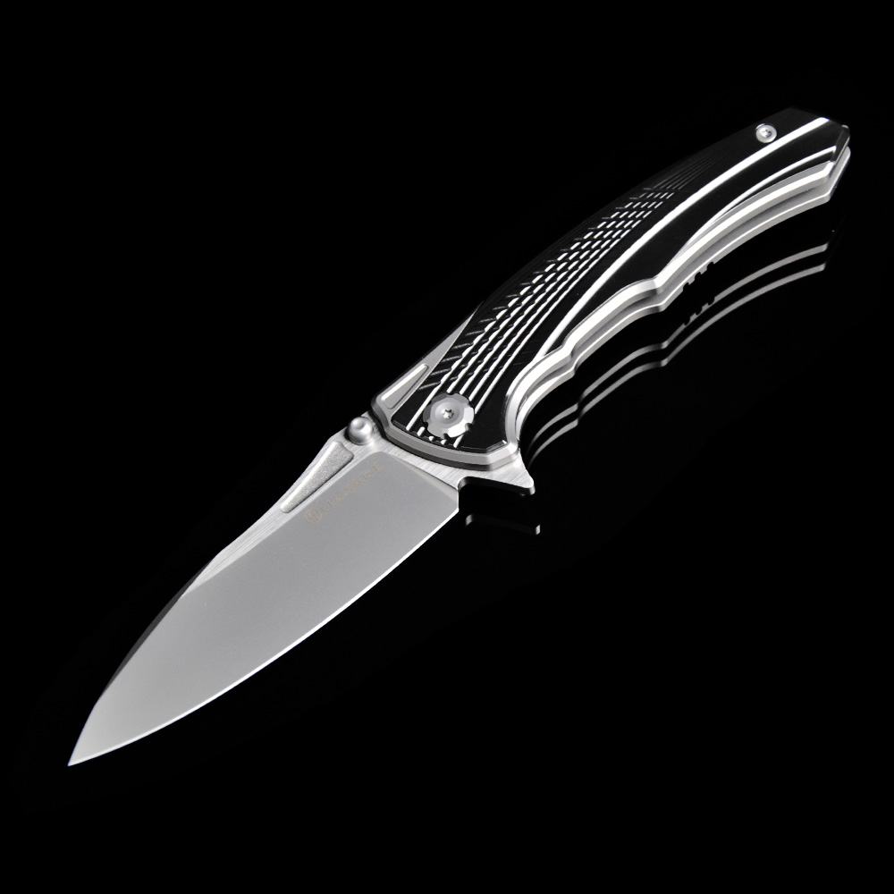 Maxace Knives 渡鸦三代 M390钢 钛柄镶嵌锆 1680