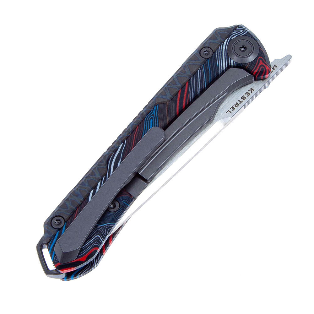 Maxace Knives 红隼 M390刃 大马士革纹G10柄 850