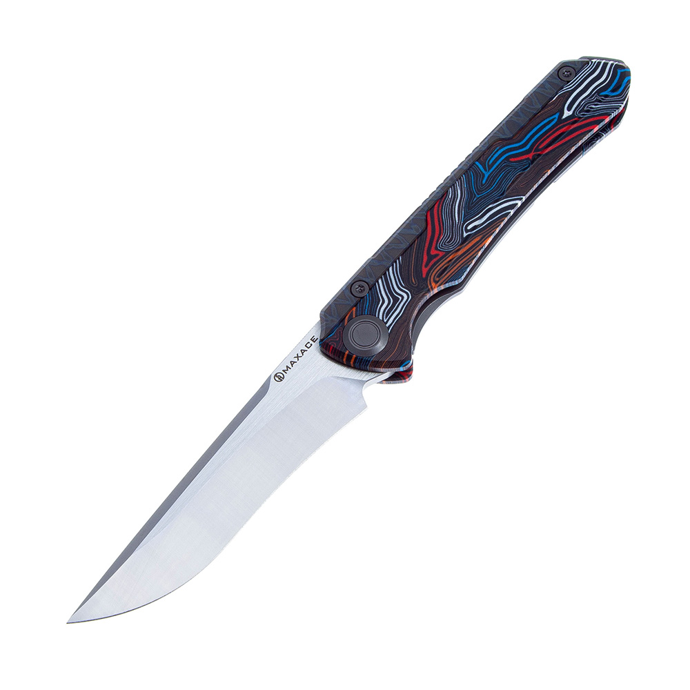 Maxace Knives 红隼 M390刃 大马士革纹G10柄 850