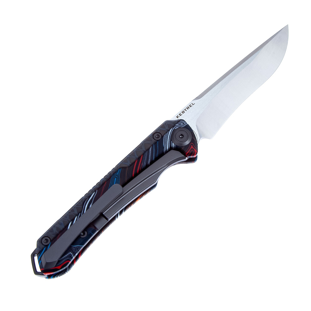 Maxace Knives 红隼 M390刃 大马士革纹G10柄 850