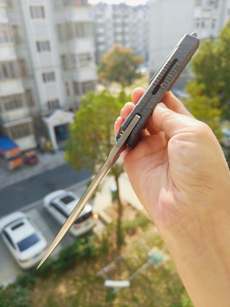 Maxace Knives 红隼 M390刃 大马士革纹G10柄 850