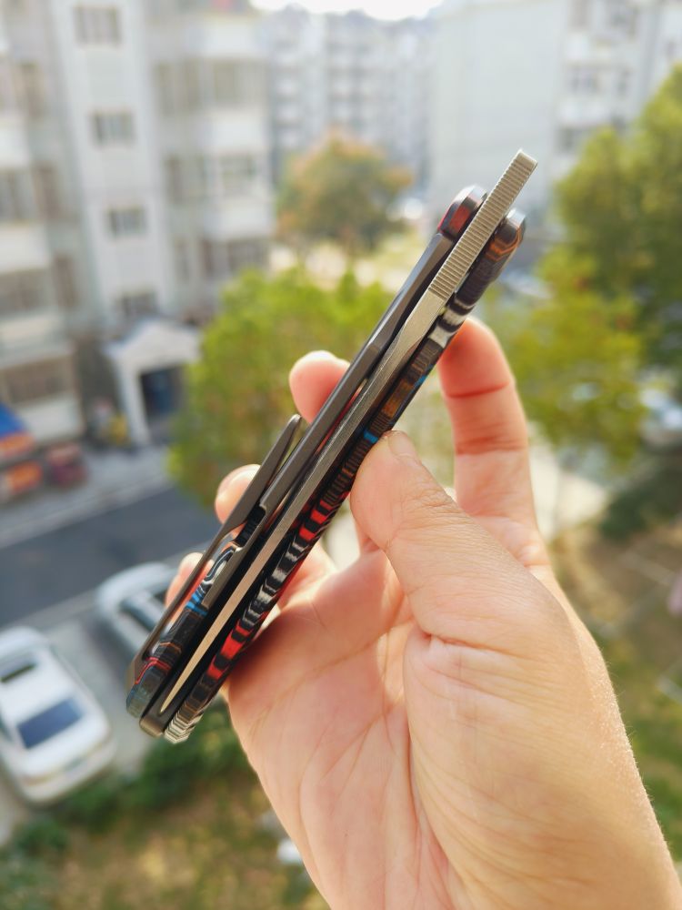 Maxace Knives 红隼 M390刃 大马士革纹G10柄 850